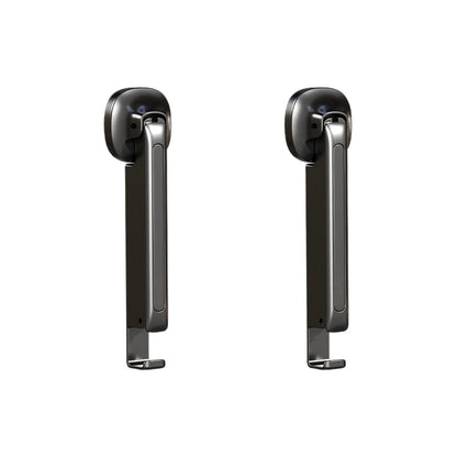 🧺 Foldable Telescopic Hanger Rack – Suction Cup Space-Saving Organizer
