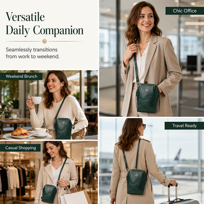 🎁Women PU Leather Crossbody Phone Bag🎉
