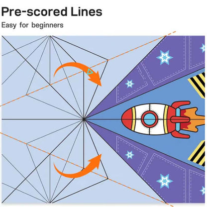 Build, Fold & Fly Paper Airplane Kit for Kids ✈️ Creative DIY STEM Activity & Gift