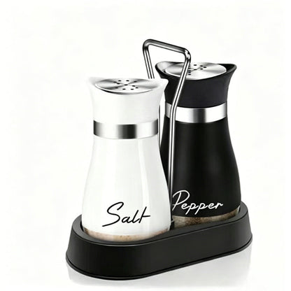 ⏰ Penguin Design Salt and Pepper Shaker Set – Cute Shape, 304 Stainless Steel & Precision Dispensing Lid 🐧✨