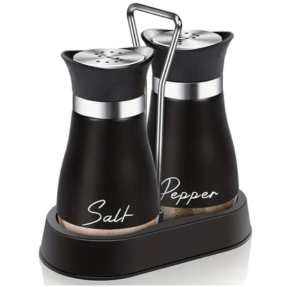 ⏰ Penguin Design Salt and Pepper Shaker Set – Cute Shape, 304 Stainless Steel & Precision Dispensing Lid 🐧✨