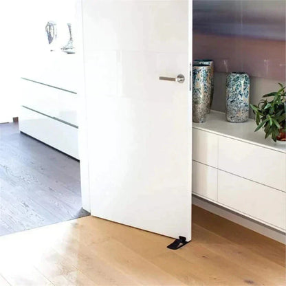 Hands-Free Door Stop 🚪 – Foot-Operated Floor Holder with No Drilling Required