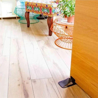 Hands-Free Door Stop 🚪 – Foot-Operated Floor Holder with No Drilling Required