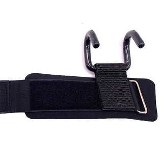 Heavy-Duty Wrist Support Grip Hooks 🏋️ Secure Lifting Aid for Strength Training