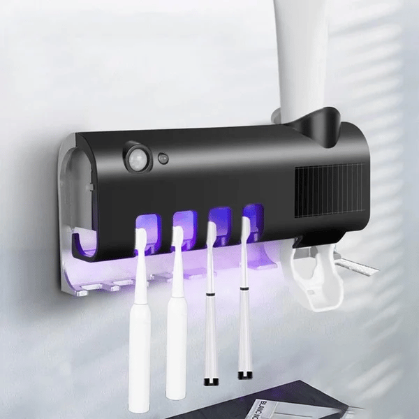 ⏳🔥LIMITED-TIME 50% OFF! ⏰Smart UV Sterilizing Toothbrush Holder🦷