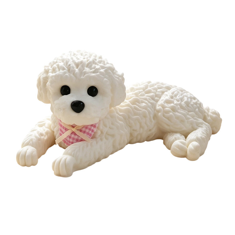Cute Teddy Dog Squishy 🐶 – Squeezable Stress Relief Toy