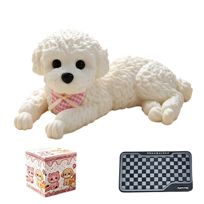 Cute Teddy Dog Squishy 🐶 – Squeezable Stress Relief Toy
