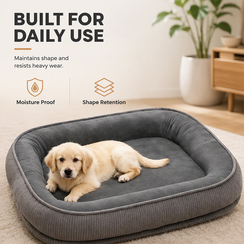⏳🔥LIMITED-TIME 50% OFF! ⏰🎁All‑Season Ergonomic Comfort Pet Bed – Snug, Breathable, Cozy 🐾✨
