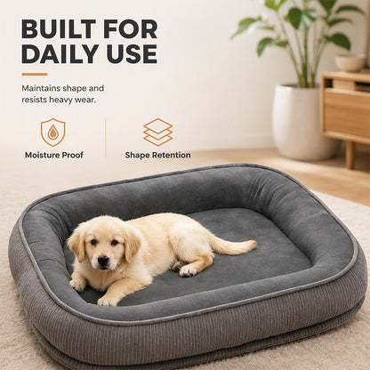 ⏳🔥LIMITED-TIME 50% OFF! ⏰🎁All‑Season Ergonomic Comfort Pet Bed – Snug, Breathable, Cozy 🐾✨