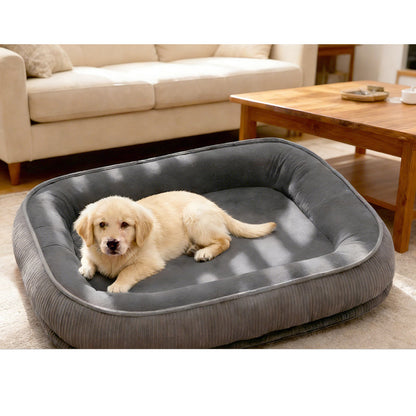 ⏳🔥LIMITED-TIME 50% OFF! ⏰🎁All‑Season Ergonomic Comfort Pet Bed – Snug, Breathable, Cozy 🐾✨