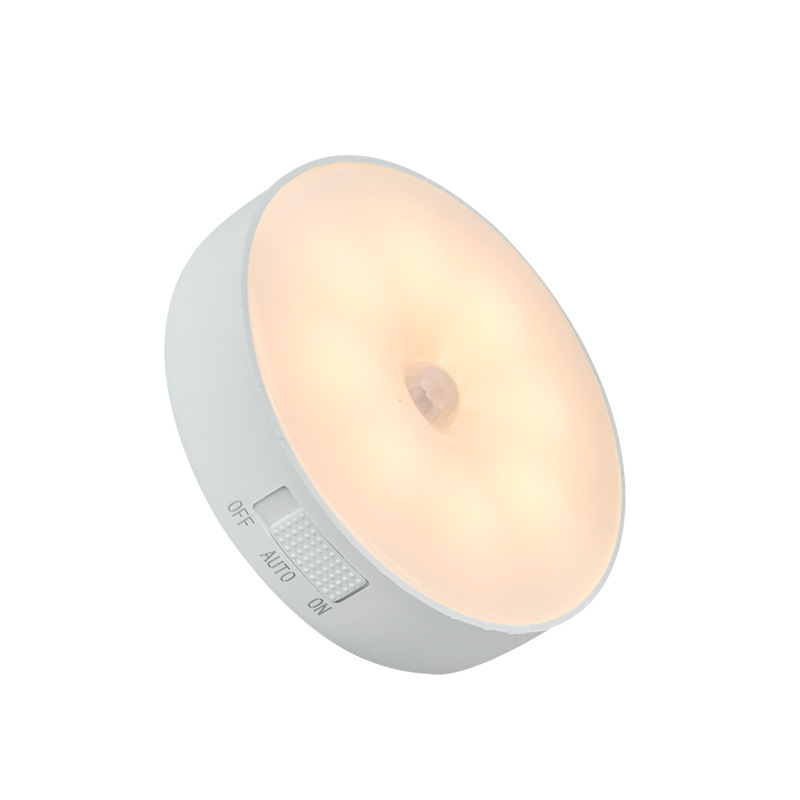 Wireless Motion-Activated Night Light ✨ – Magnetic LED Lighting for Home