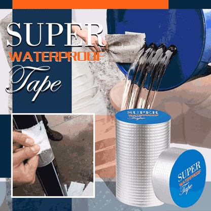 💧 LIMITED-TIME 50% OFF! 🛠️ Super Waterproof Butyl Tape – Seals Cracks, Blocks Leaks, Weather Resistant ✨