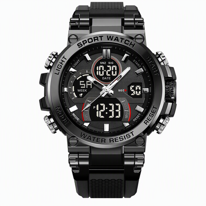 ⌚💪 Tactical 50M Waterproof Sports Watch – Built for Action, Ready for Anything