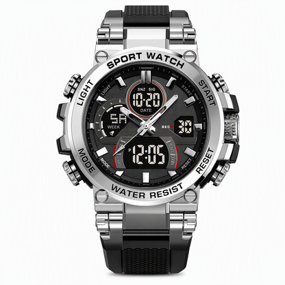 ⌚💪 Tactical 50M Waterproof Sports Watch – Built for Action, Ready for Anything