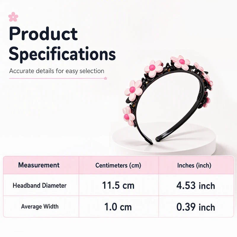 🎀 Cartoon Braiding Headband – Easy & Cute Styling