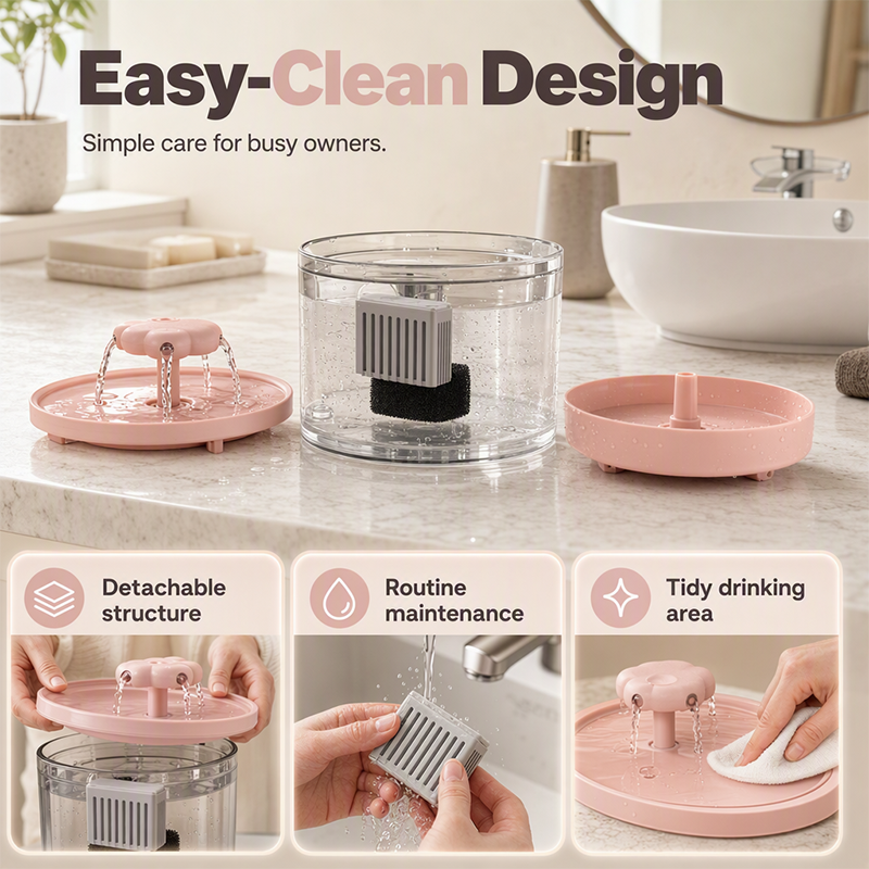 Fresh-Flow Pet Water Fountain 🐾 – Automatic Circulating Drinking Station