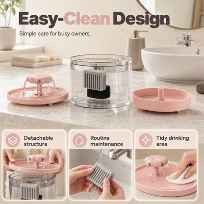 Fresh-Flow Pet Water Fountain 🐾 – Automatic Circulating Drinking Station