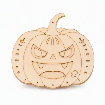 🎃 40% OFF – Halloween Wooden Pumpkin DIY Craft Kit | Paint, Create & Decorate