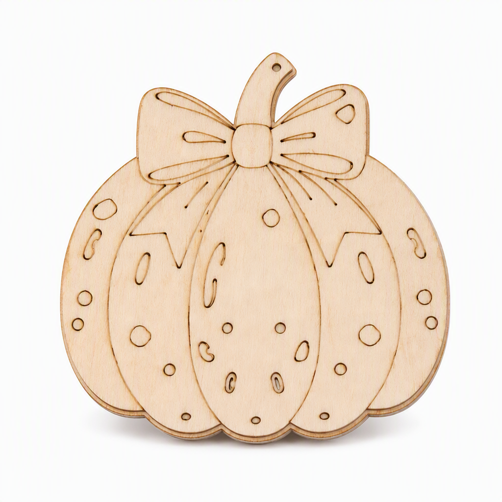 🎃 40% OFF – Halloween Wooden Pumpkin DIY Craft Kit | Paint, Create & Decorate