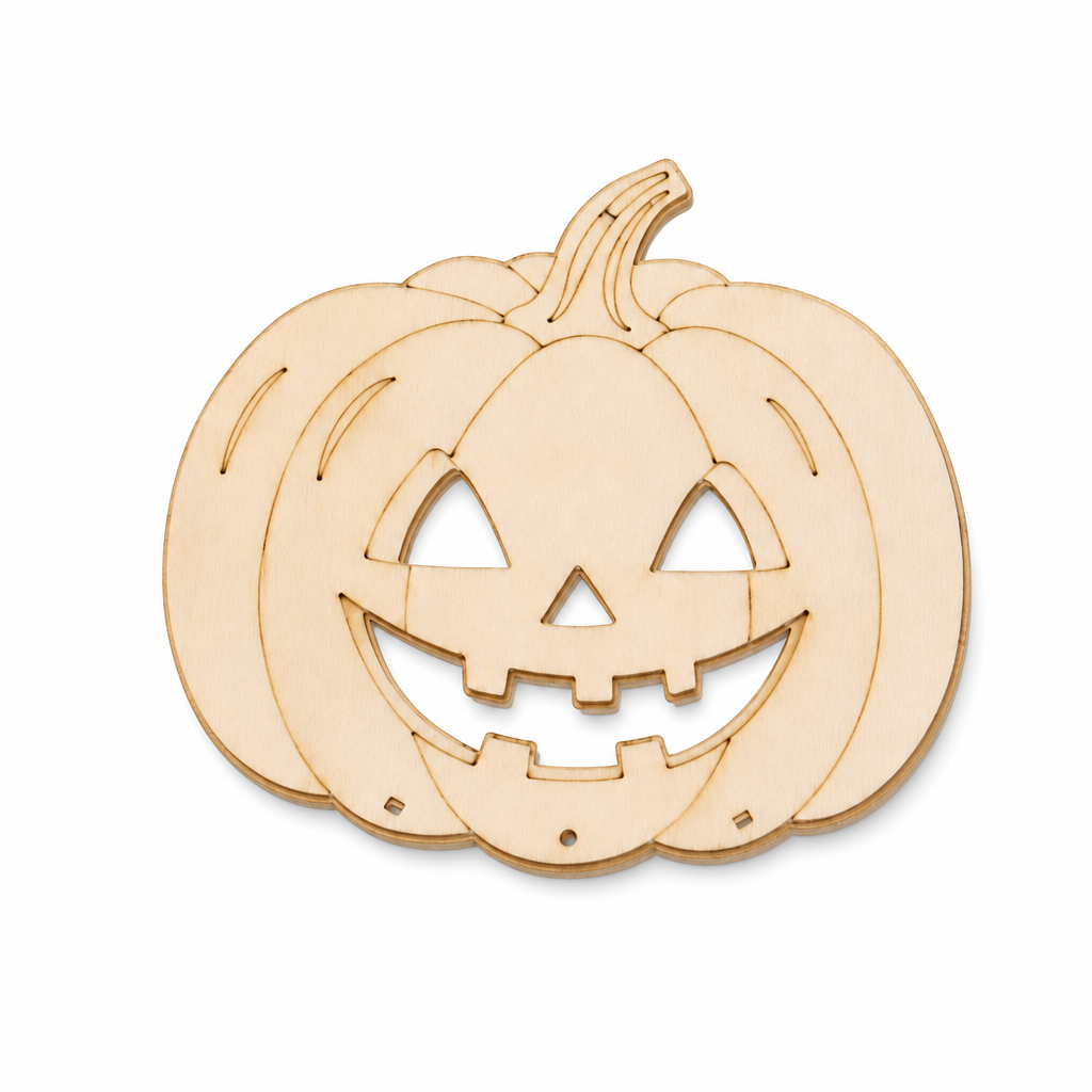 🎃 40% OFF – Halloween Wooden Pumpkin DIY Craft Kit | Paint, Create & Decorate
