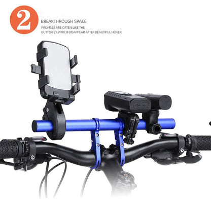 Extra-Space Bike Handlebar Extension 🚲 – Handy Mounting Bar for Cycling Gear
