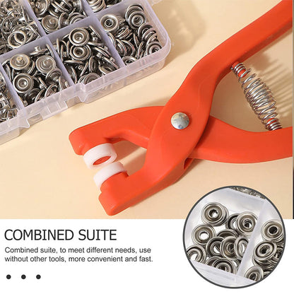 🧷 50% OFF✨ Sew-Free Snap Fastener Plier Kit — No Needle, No Thread