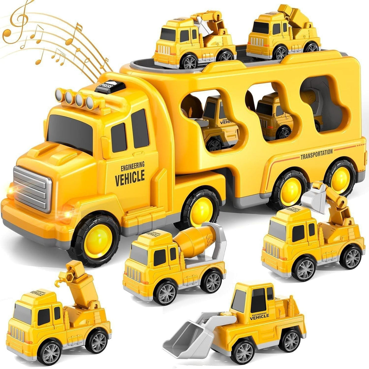 ⏳🔥LIMITED-TIME 50% OFF! ⏰🎁 7‑in‑1 Wind‑Up Truck – Fun gift for kids aged 3–5 🚓✨