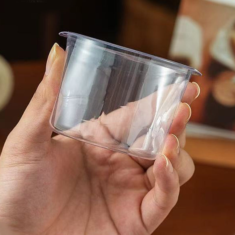 🍨 Grab-and-Go Parfait Cup Kit with Crystal-Clear Containers, Secure Lids & Built-In Spoons ✨