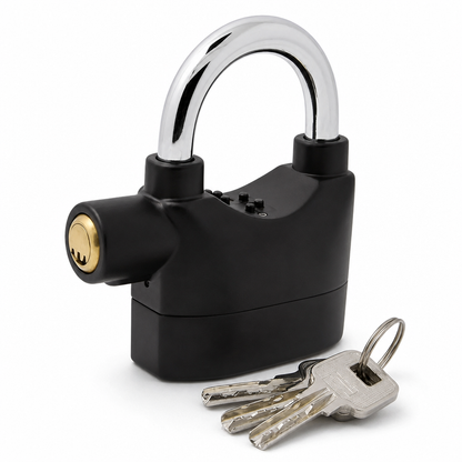 ⏳Limited-time 50% off⏰Heavy-Duty Aluminum Alloy Alarm Padlock🔒🚨