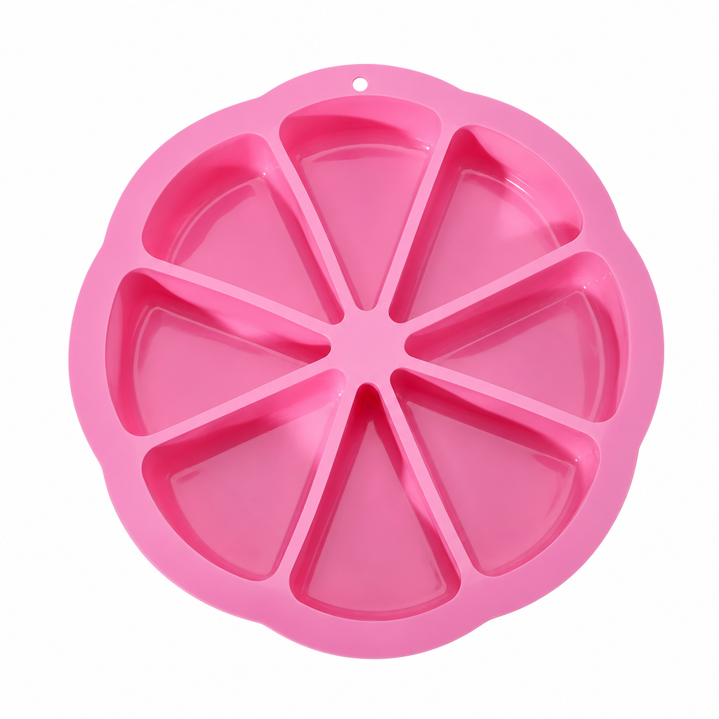 🔥8 Cavity Triangle Silicone Cake Mold