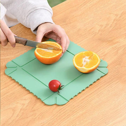 🍳 Foldable Magnetic Silicone Trivet – Heat-Resistant Pot Mat & Kitchen Tray