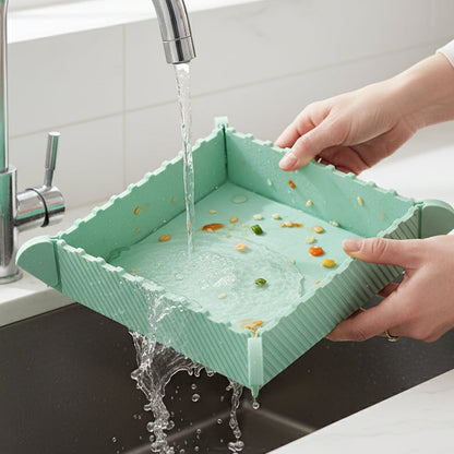 🍳 Foldable Magnetic Silicone Trivet – Heat-Resistant Pot Mat & Kitchen Tray