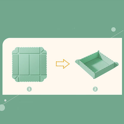 🍳 Foldable Magnetic Silicone Trivet – Heat-Resistant Pot Mat & Kitchen Tray