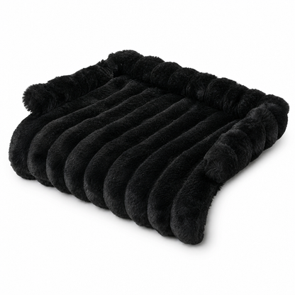 ⏳🔥LIMITED-TIME 50% OFF! ⏰🐾 Plush Pet Furniture Protector: Faux Fur, Anti-Scratch, Non-Slip Back, Quilted