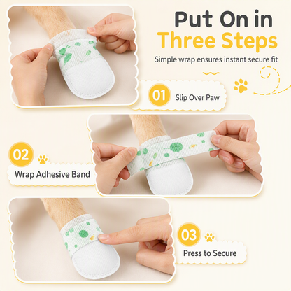 Disposable Waterproof Dog Paw Protectors for Clean, Dry Walks 🐾
