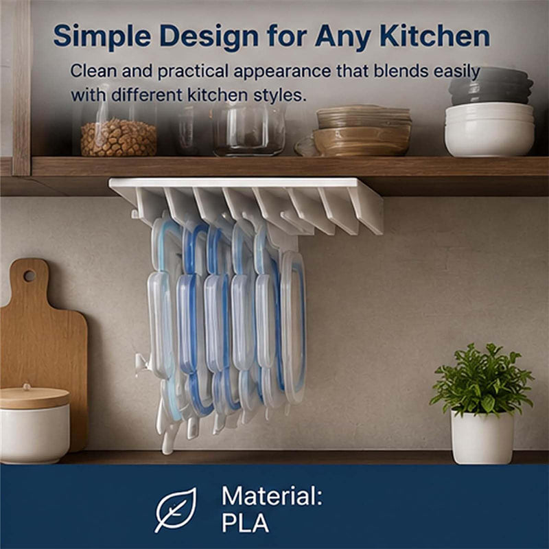 ✨ Compact Pot Lid Storage Organizer for Neat, Space-Saving Kitchen Cabinets
