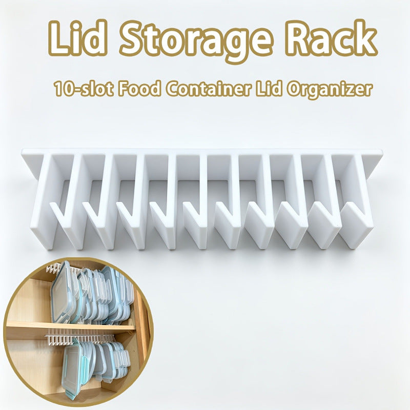 ✨ Compact Pot Lid Storage Organizer for Neat, Space-Saving Kitchen Cabinets