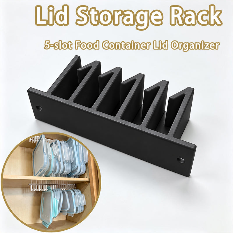 ✨ Compact Pot Lid Storage Organizer for Neat, Space-Saving Kitchen Cabinets