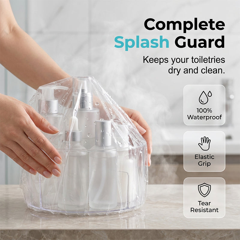 Clear Wall-Mounted AC Dust Cover 🏠 – Protective Air Conditioner Shield
