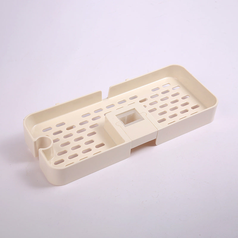 🚿 Adjustable Shower Rail Organizer for Flexible Bathroom Storage