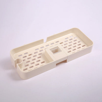 🚿 Adjustable Shower Rail Organizer for Flexible Bathroom Storage