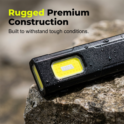 Hands-Free Magnetic Work Light with Clip