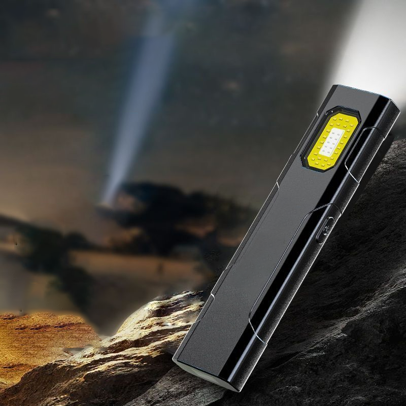 Hands-Free Magnetic Work Light with Clip