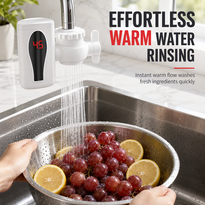 Instant-Heat Kitchen Faucet 🚰 – Electric Hot Water Tap for Everyday Use