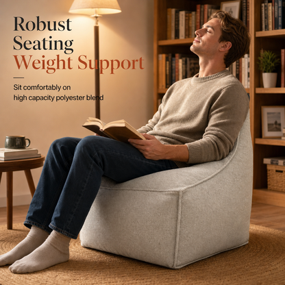 🧺🛋️ Turn Clutter Into a Cozy Seat – Fillable Storage Stool Cover