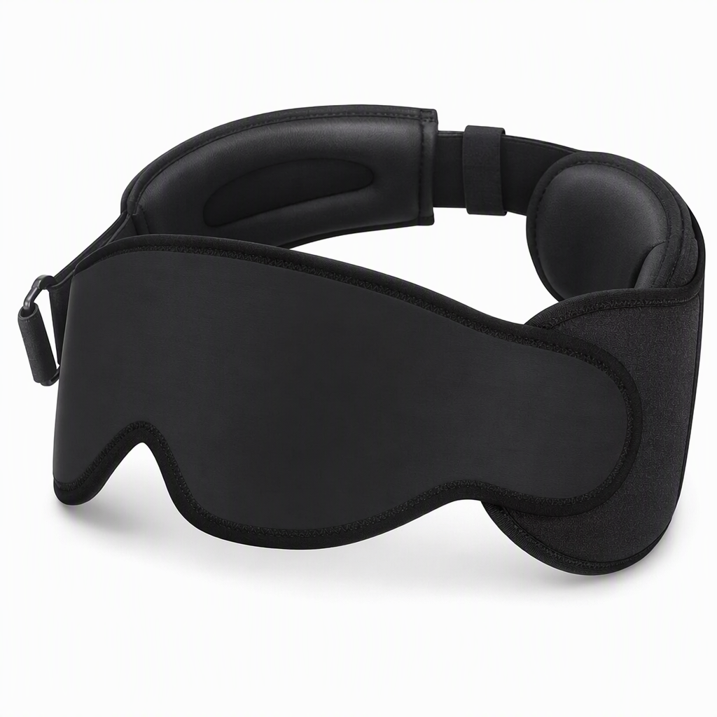 Travel Neck Support Pillow ✈️ – 3D Blackout Sleep Mask Set