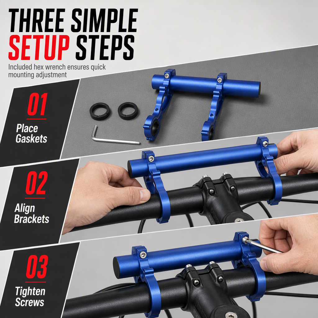 Aluminum Alloy Bicycle Handlebar Extender