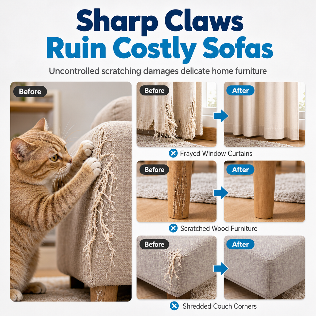 🐱 Cat Scratch Deterrent Spray