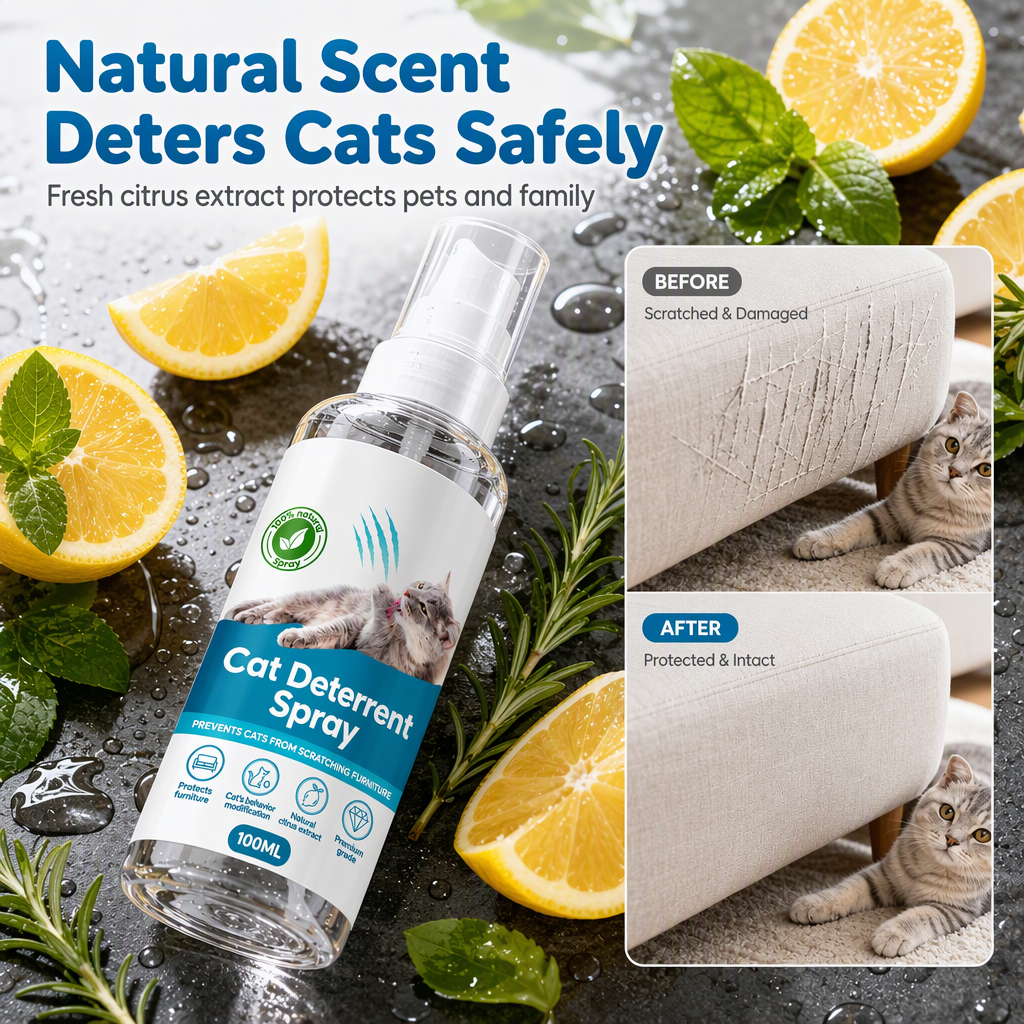 🐱 Cat Scratch Deterrent Spray