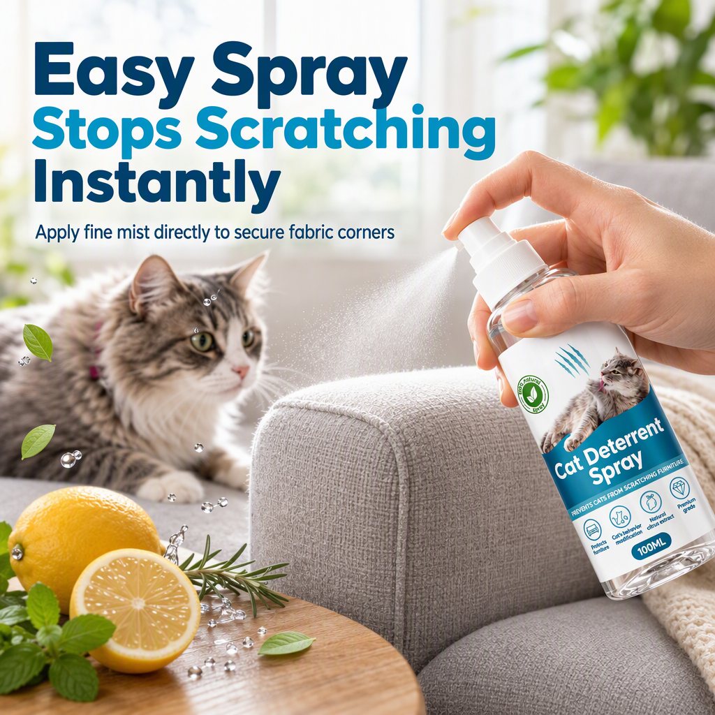 🐱 Cat Scratch Deterrent Spray
